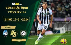Fb88 bảng kèo trận đấu Atalanta vs Udinese