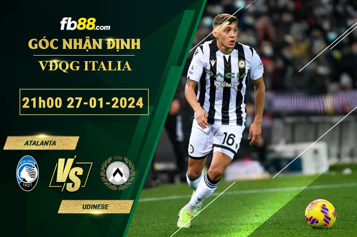 Fb88 bảng kèo trận đấu Atalanta vs Udinese