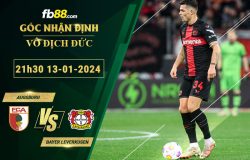 Fb88 soi kèo trận đấu Augsburg vs Bayer Leverkusen