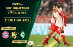 Fb88 soi kèo trận đấu Bayern Munich vs Werder Bremen