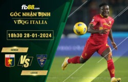 Fb88 soi kèo trận đấu Genoa vs Lecce