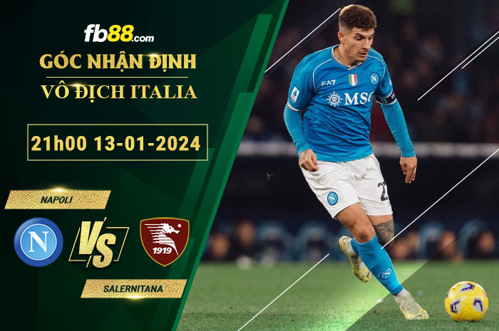 Fb88 soi kèo trận đấu Napoli vs Salernitana
