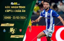 fb88-soi kèo FC Porto vs Arsenal