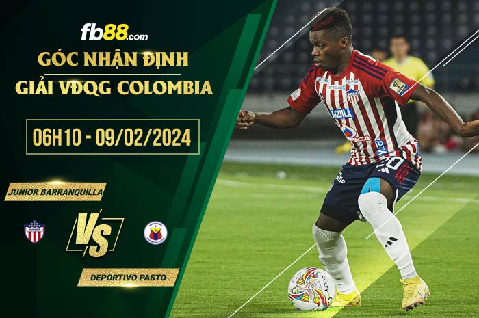 fb88-soi kèo Junior Barranquilla vs Deportivo Pasto