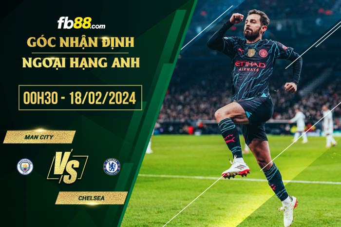 fb88-soi kèo Man City vs Chelsea