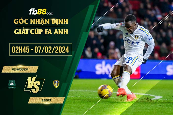 fb88-soi kèo Plymouth vs Leeds