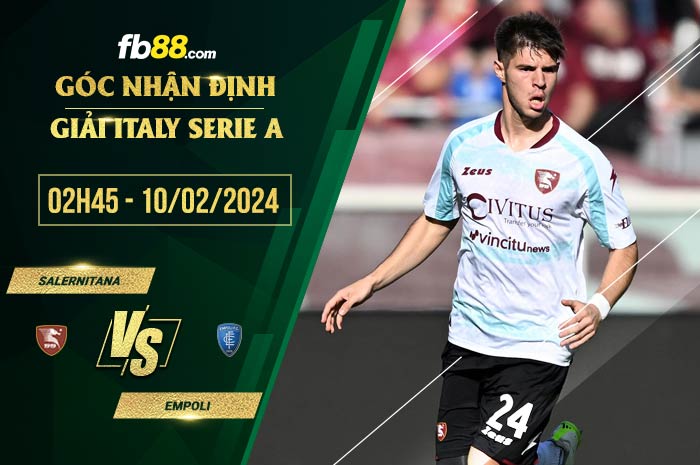 fb88-soi kèo Salernitana vs Empoli