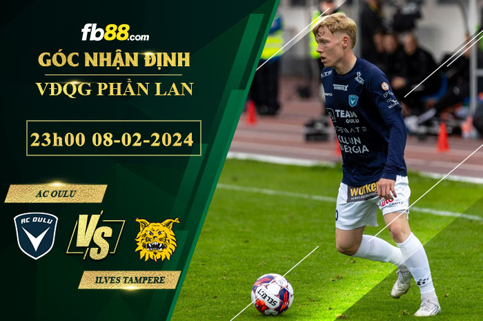 Fb88 soi kèo trận đấu AC Oulu vs Ilves Tampere