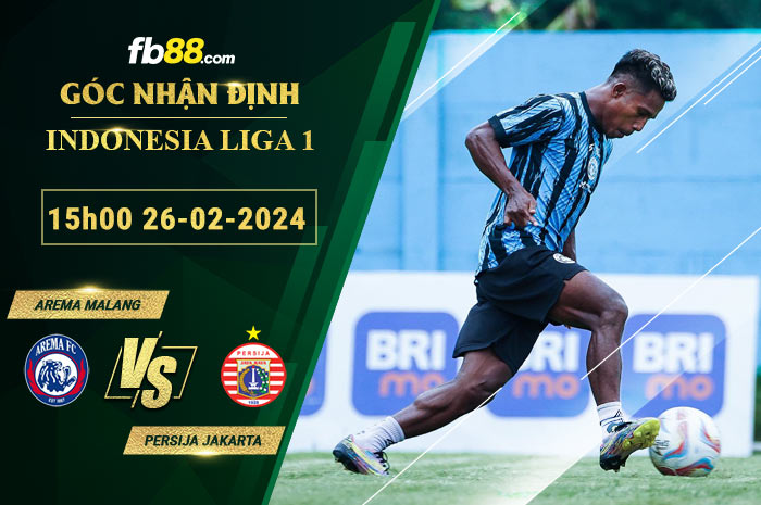 Fb88 soi kèo trận đấu Arema Malang vs Persija Jakarta