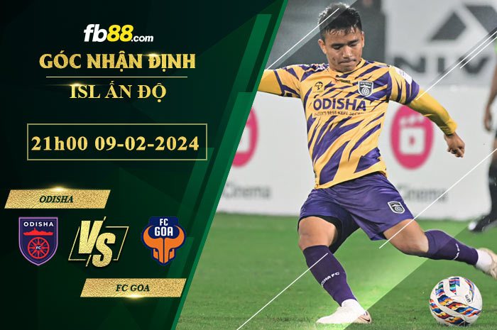 Fb88 soi kèo trận đấu Odisha vs FC Goa