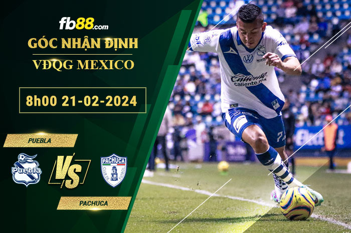 Fb88 soi kèo trận đấu Puebla vs Pachuca