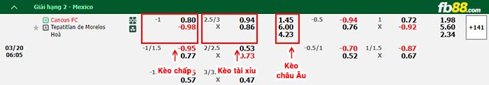 fb88-bảng kèo trận đấu Cancun vs Tepatitlan De Morelos
