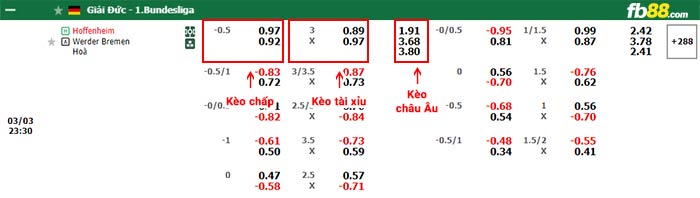 fb88-bảng kèo trận đấu Hoffenheim vs Werder Bremen