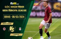 fb88-soi kèo Sparta Prague vs Liverpool