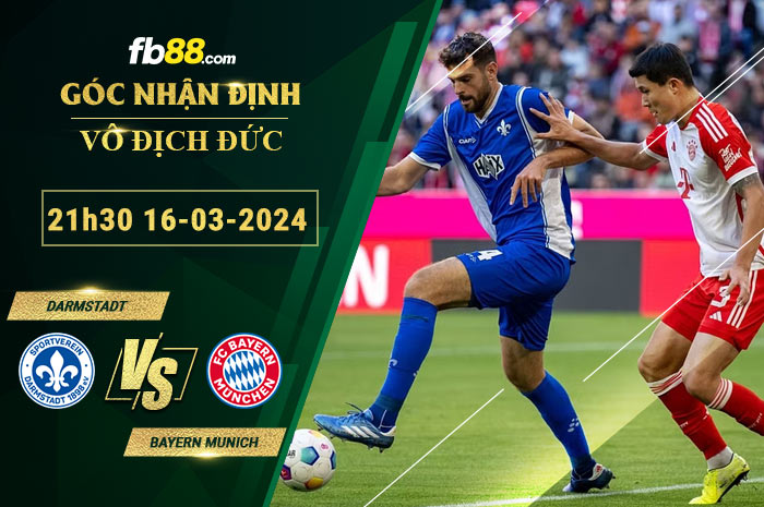 Fb88 soi kèo trận đấu Darmstadt vs Bayern Munich