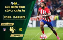 fb88-soi kèo Atletico Madrid vs Dortmund