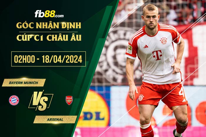 fb88-soi kèo Bayern Munich vs Arsenal