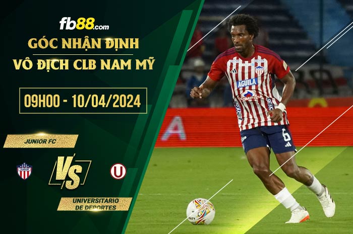 fb88-soi kèo Junior FC vs Universitario de Deportes