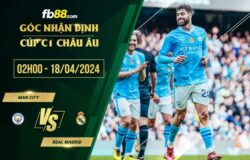 fb88-soi kèo Man City vs Real Madrid