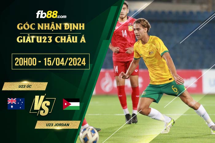 fb88-soi kèo U23 vs U23 Jordan