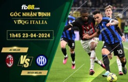 Fb88 soi kèo trận đấu AC Milan vs Inter Milan