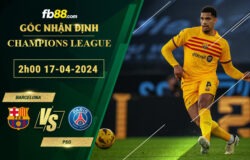 Fb88 soi kèo trận đấu Barcelona vs PSG