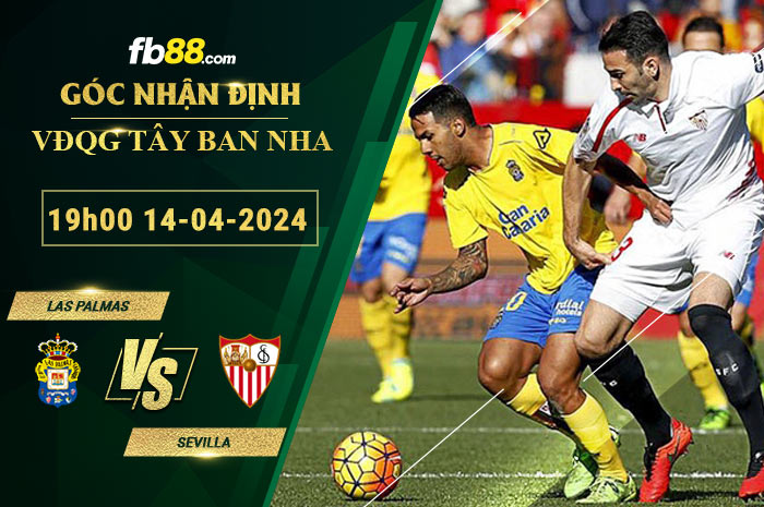 Fb88 soi kèo trận đấu Las Palmas vs Sevilla