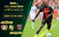 Fb88 soi kèo trận đấu Leverkusen vs West Ham