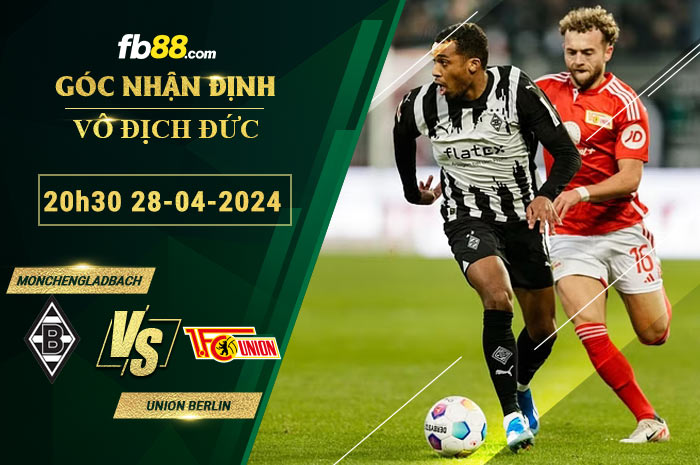 Fb88 soi kèo trận đấu Monchengladbach vs Union Berlin