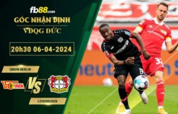 Fb88 soi kèo trận đấu Union Berlin vs Leverkusen