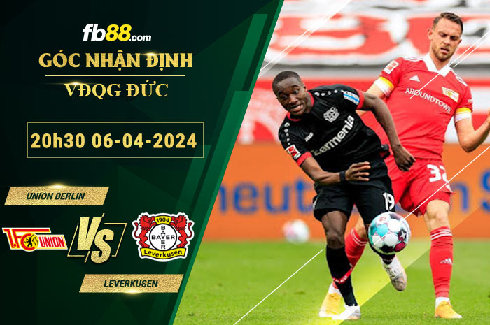 Fb88 soi kèo trận đấu Union Berlin vs Leverkusen