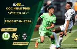 Fb88 soi kèo trận đấu Wolfsburg vs Monchengladbach