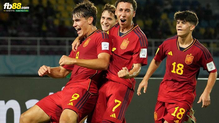 fb88-bảng kèo trận đấu U17 Tay Ban Nha vs U17 Bo Dao Nha