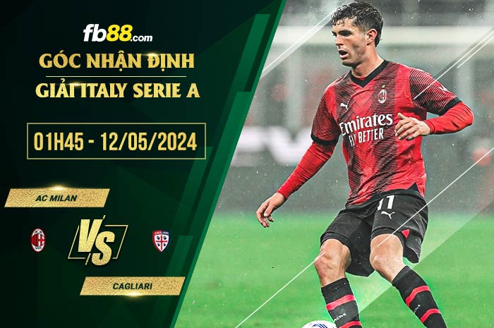 fb88-soi kèo AC Milan vs Cagliari