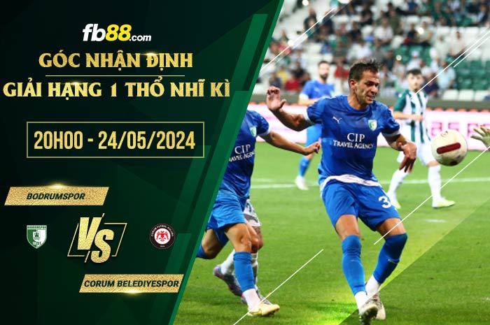 fb88-soi kèo Bodrumspor vs Corum Belediyespor