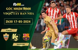 Fb88 soi kèo trận đấu Almeria vs Barcelona