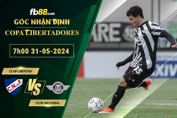 Fb88 soi kèo trận đấu Club Libertad vs Club Nacional