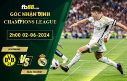 Fb88 soi kèo trận đấu Dortmund vs Real Madrid