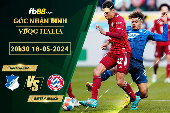 Fb88 soi kèo trận đấu Hoffenheim vs Bayern Munich