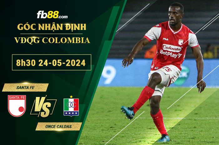 Fb88 soi kèo trận đấu Independiente Santa Fe vs Once Caldas