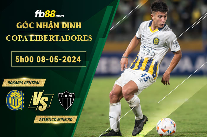 Fb88 soi kèo trận đấu Rosario Central vs Atletico Mineiro