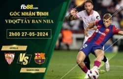 Fb88 soi kèo trận đấu Sevilla vs Barcelona