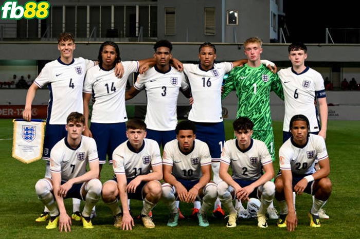 Fb88 tỷ lệ kèo trận đấu U17 Anh vs U17 Tây Ban Nha