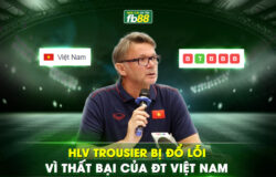 HLV Troussier bị đổ lỗi cho thất bại của ĐT Việt Nam