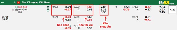 fb88-bảng kèo trận đấu Bình Định vs Hà Nội FC