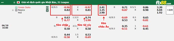 fb88-bảng kèo trận đấu Cerezo Osaka vs Nagoya Grampus