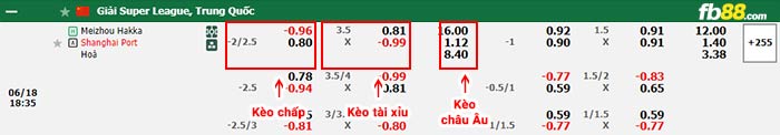 fb88-bảng kèo trận đấu Meizhou Hakka vs Shanghai Port