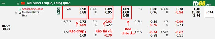 fb88-bảng kèo trận đấu Shanghai Shenhua vs Meizhou Hakka