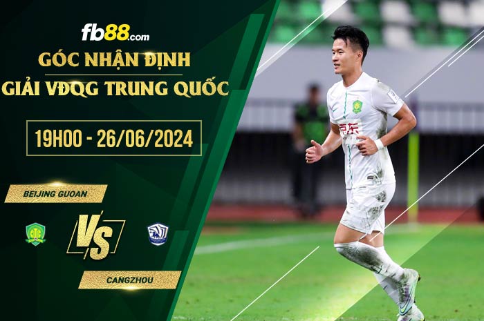 fb88-soi kèo Beijing Guoan vs Cangzhou