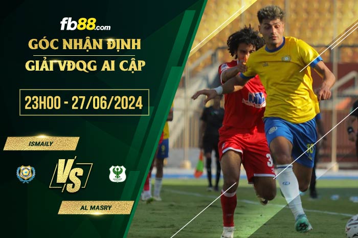 fb88-soi kèo Ismaily vs Al Masry